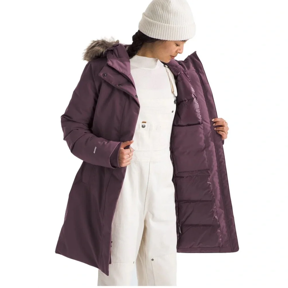 The North Face midnight mauve Arctic Parka - Picture 9 of 16